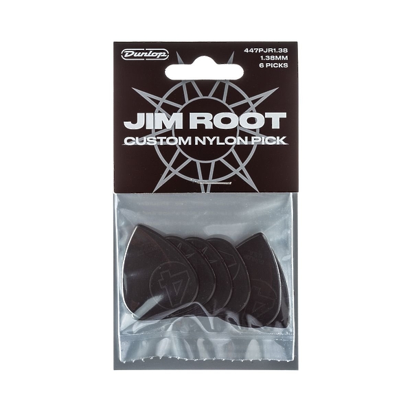 Медиаторы Dunlop 447PJR138 Jim Root Nylon (6 шт) артикул 319457Si-1
