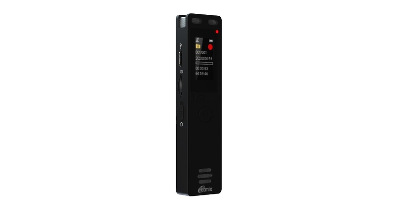 Диктофон Ritmix RR-155 16Gb Black артикул 313307Si-1 фото 4