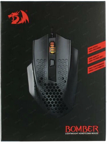 Мышь игровая Redragon BOMBER Black артикул 336397Si-1 фото 3