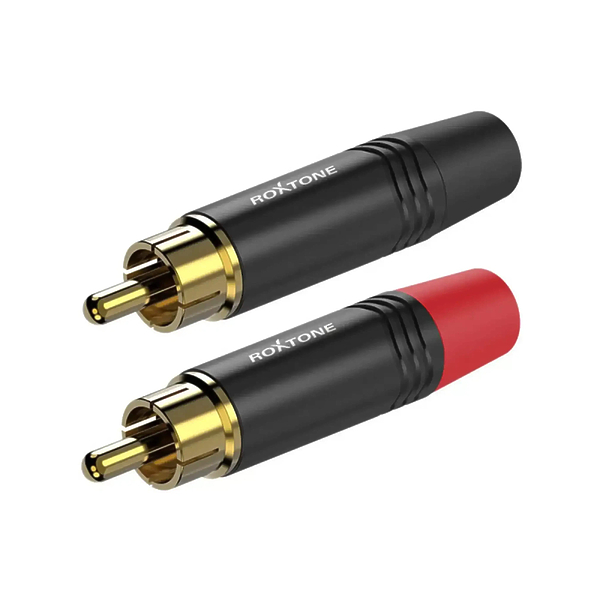 Набор разъемов RCA Roxtone P2BG (2 шт) артикул 324718Si-1