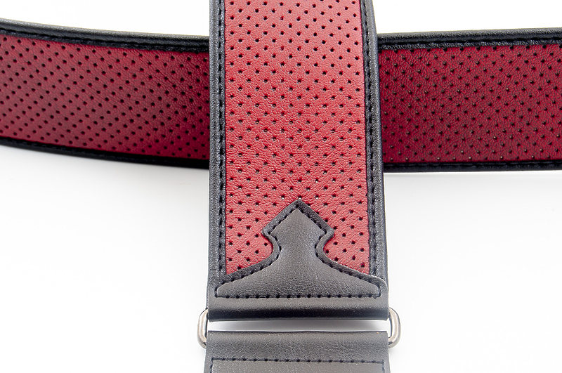 Ремень для гитары RightOn Straps Talisman Monte-Carlo Red артикул 331665Si-1 фото 3