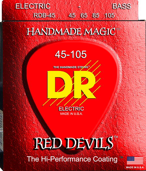 Струны для бас-гитары DR RDB-45 артикул 333213Si-1