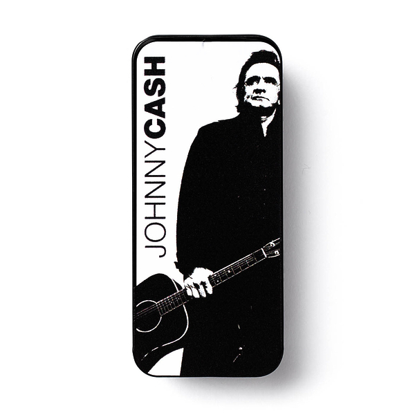 Медиаторы Dunlop JCPT02H Johnny Cash Legend Pick Tin (6 шт) артикул 313003Si-1 фото 3