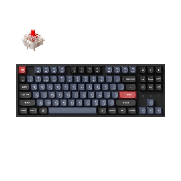 Беспроводная механическая клавиатура Keychron QMK K8 Pro Hot-Swap Gateron G Red Switch артикул 307123Si-1