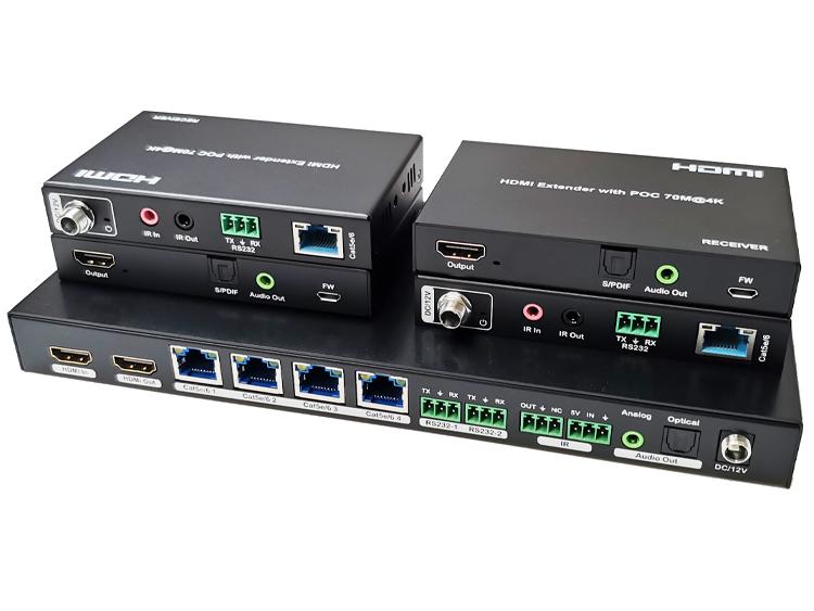 HDMI делитель 1x4 с удлинением по UTP Dr.HD SC 146 EX90 артикул 307920Si-1