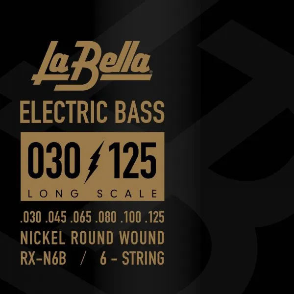 Струны для бас-гитары La Bella RX-N6B артикул 332687Si-1