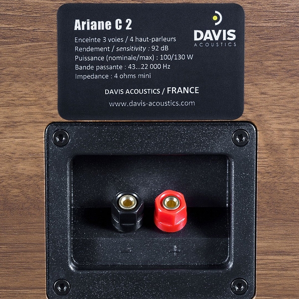 Акустика центрального канала Davis Acoustics Ariane C2 Black артикул 329319Si-1 фото 4