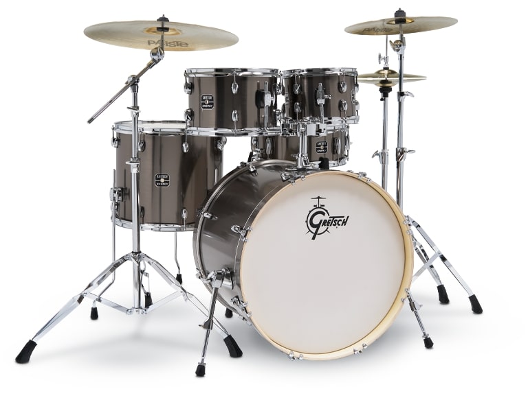 Ударная установка Gretsch GE4E825GS Energy, GREY STEEL артикул 323456Si-1