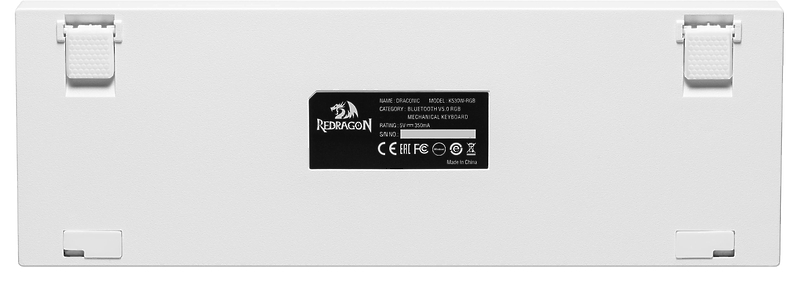 Игровая беспроводная клавиатура Redragon DRACONIC белая артикул 324019Si-1 фото 14