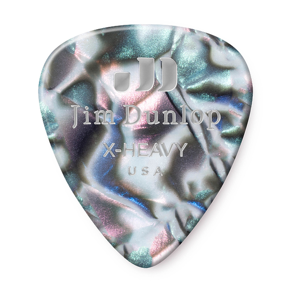 Медиаторы Dunlop 483P14XH Celluloid Abalone Extra Heavy (12 шт) артикул 312921Si-1
