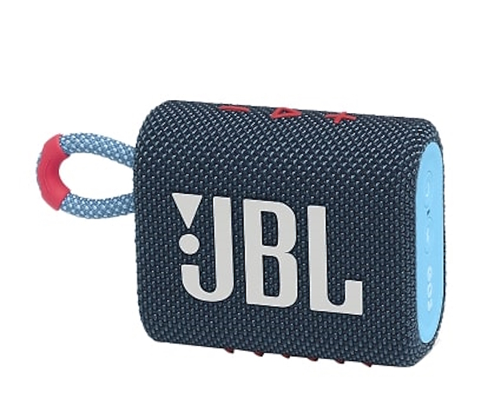 Портативная колонка JBL GO 3 Blue Pink артикул 308897Si-1 в интернет-магазине «HiFiRussia»