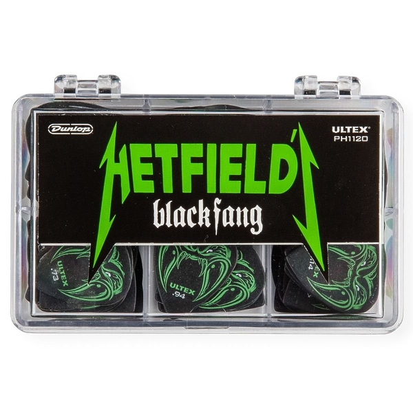 Медиаторы Dunlop PH1120 James Hetfield Blackfang Display (108 шт) артикул 312967Si-1