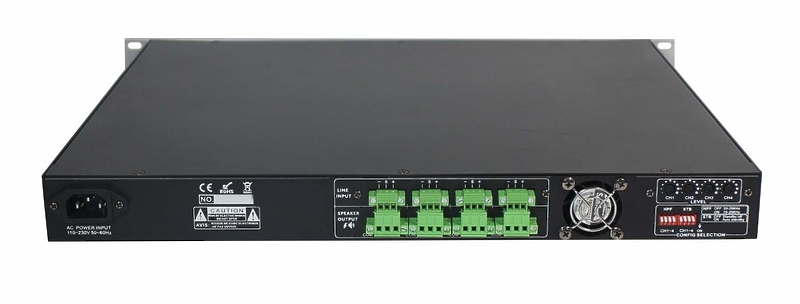 Усилитель мощности Qtex QAA PD4120V2 артикул 319167Si-1 фото 3