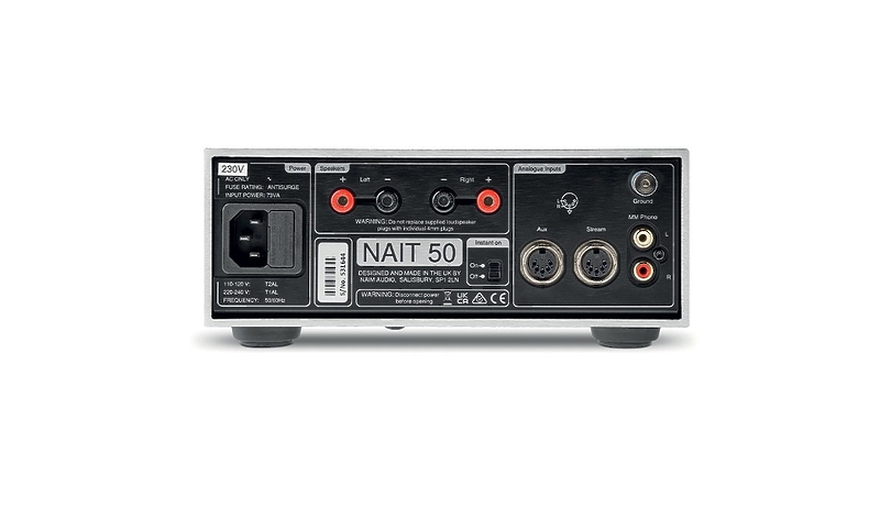 Интегральный усилитель Naim NAIT 50 артикул 307271Si-1 фото 4
