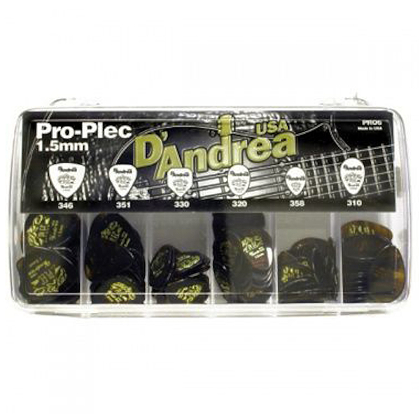 Медиаторы D'Andrea PRO-6 (144 шт) артикул 329338Si-1