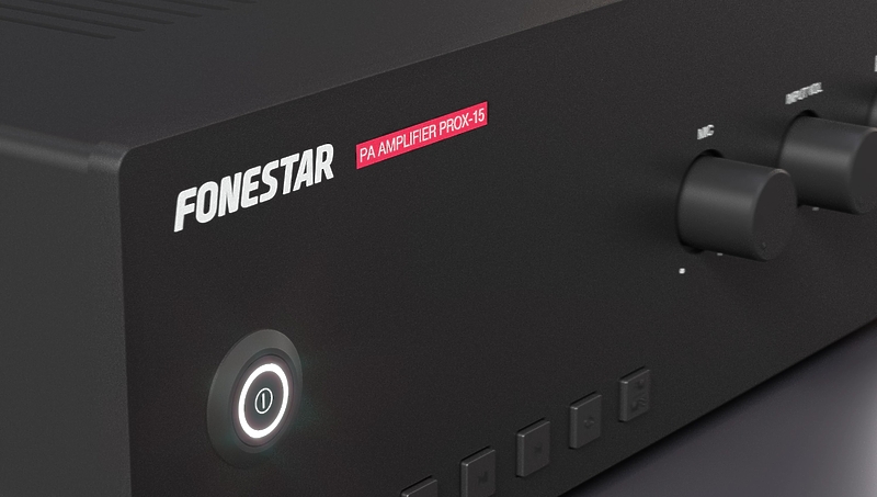 Микшер-усилитель Fonestar PROX-15 артикул 309621Si-1 фото 4