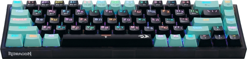 Игровая беспроводная клавиатура Redragon CASTOR PRO черно-красная артикул 324016Si-1 фото 6