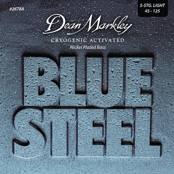 Струны для бас-гитары Dean Markley DM2678A Blue Steel NPS артикул 332727Si-1