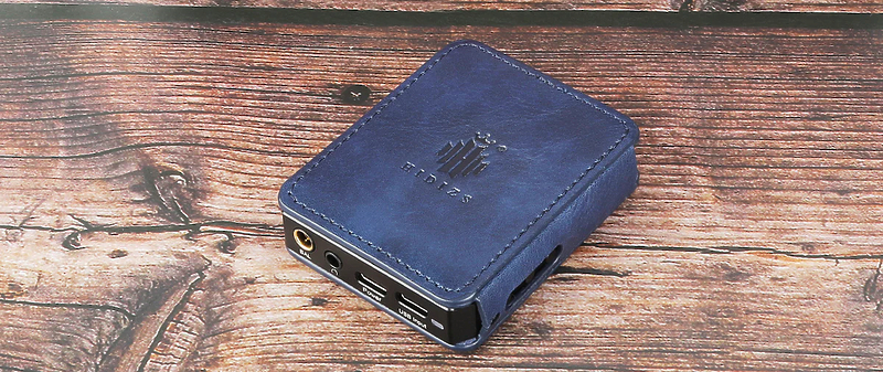Чехол Hidizs DH80S Leather Case Blue артикул 325081Si-1 фото 3
