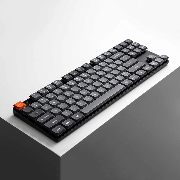 Беспроводная механическая ультратонкая клавиатура Keychron QMK K1 Max White LED, Gateron Red Switch артикул 336676Si-1 фото 3