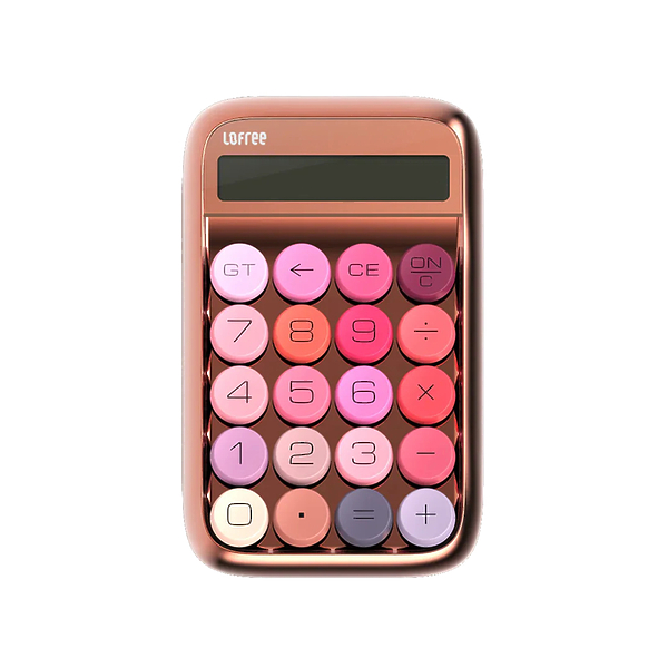 Калькулятор LOFREE EH113P Digit Rose Gold артикул 330608Si-1