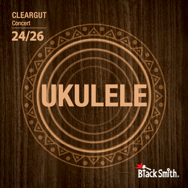 Струны для укулеле концерт BlackSmith Cleargut Concert 24/26 артикул 307610Si-1