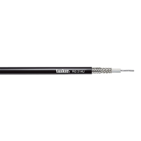 Кабель коаксиальный Tasker RG 214 U артикул 317338Si-1