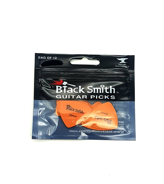 Медиаторы BlackSmith TAP006OE-L Light 0.6mm Orange (12 шт.) артикул 307697Si-1