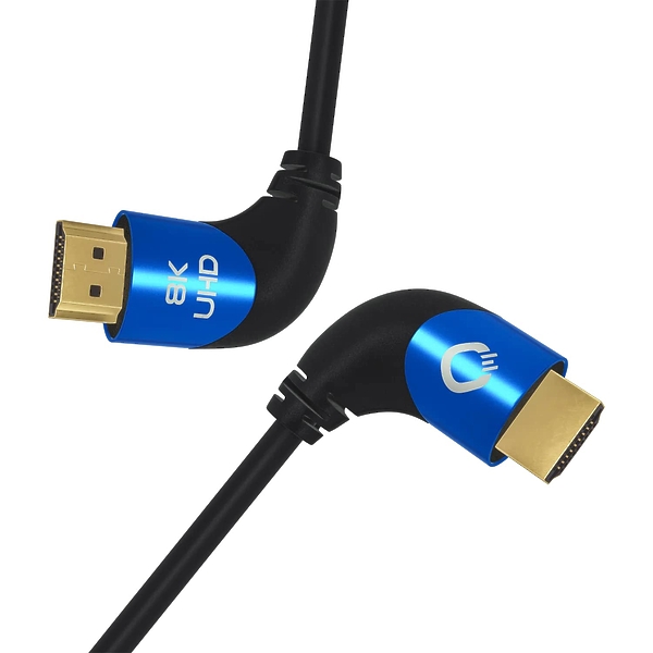 HDMI кабель Oehlbach PERFORMANCE Shape Magic 90 UHD Black 3,0 m артикул 334759Si-1 фото 3