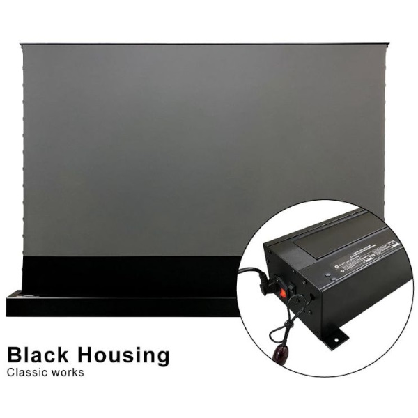 Напольный корпусный ALR-экран VividStorm S-Pro-P-Black-84 артикул 318119Si-1 фото 3