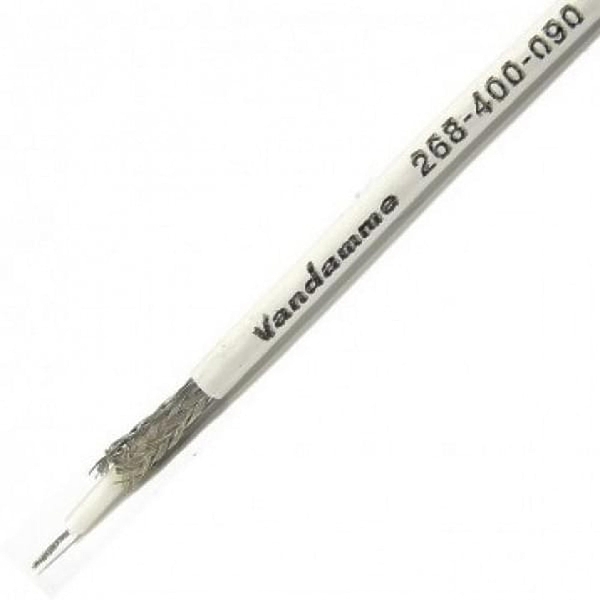 Видео кабель Van Damme миниатюрный коаксиальный 75 Ом Plasma grade белый (268-400-090) артикул 303949Si-1 в интернет-магазине «HiFiRussia»