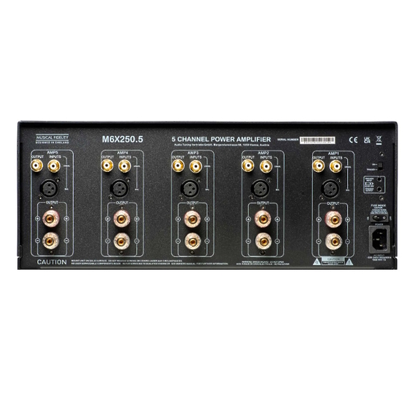 Усилитель мощности Musical Fidelity M6x 250.5 silver артикул 319196Si-1 фото 3