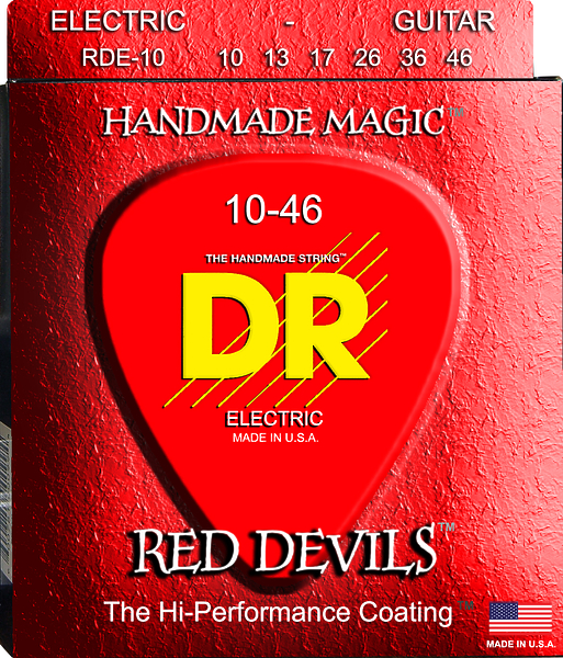 Струны для электрогитары DR RDE-10 артикул 333216Si-1