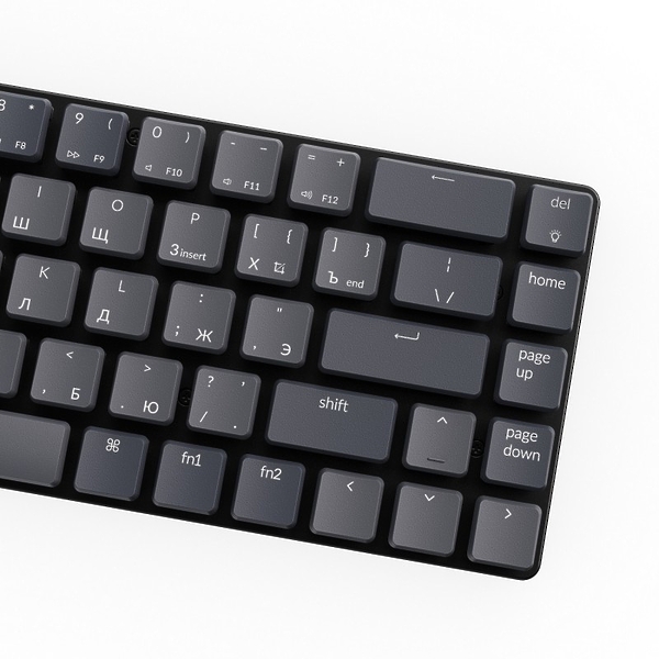 Беспроводная механическая клавиатура Keychron K7, White LED, Brown Switch артикул 318967Si-1 фото 5