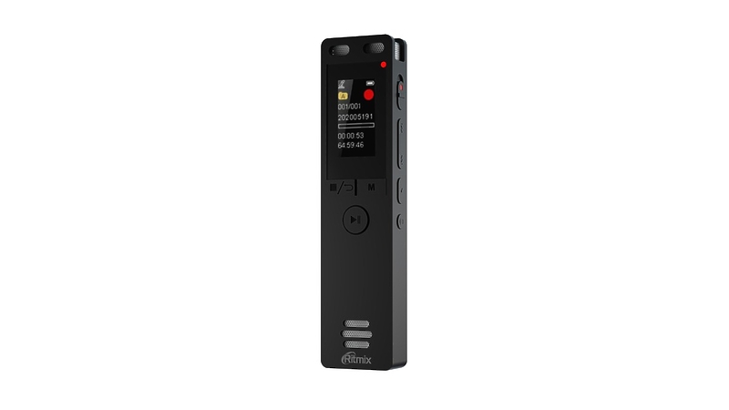 Диктофон Ritmix RR-155 16Gb Black артикул 313307Si-1 фото 5