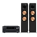 Комплект Onkyo TX-NR696 B M3 + Klipsch R-800F Black