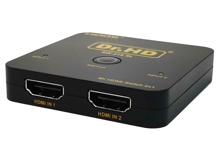 HDMI 2.1 переключатель 2x1 Dr.HD SW 218 SL артикул 307922Si-1