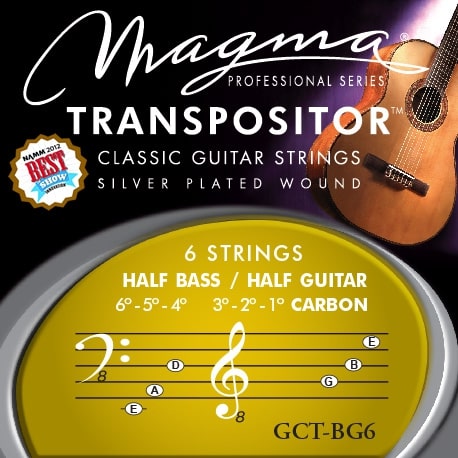 Струны для классической гитары Magma GCT-BG6 артикул 334907Si-1