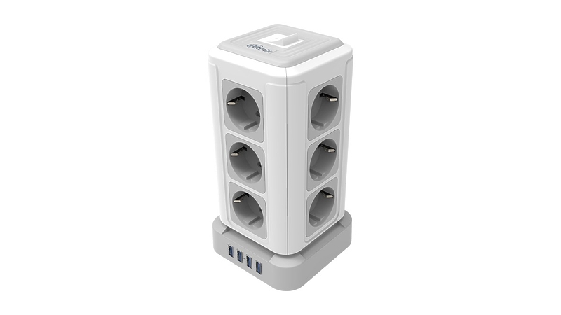 Сетевой фильтр Ritmix RM-2124 White артикул 313315Si-1 фото 3