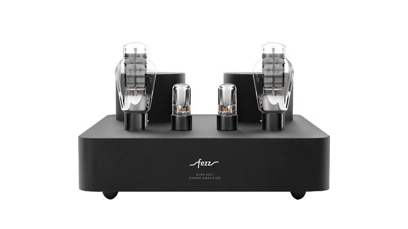 Монофонический усилитель мощности Fezz Audio Mira Ceti 300b Power Amplifier EVO Black Ice артикул 334076Si-1 в интернет-магазине «HiFiRussia»