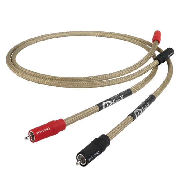 Кабель межблочный аудио Chord Company EpicX 2RCA to 2RCA 0.5m артикул 311006Si-1