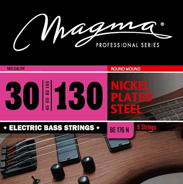 Струны для 6-струнной бас-гитары Magma BE176N артикул 334855Si-1