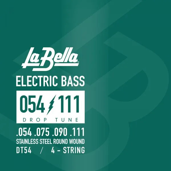 Струны для бас-гитары La Bella DT54 артикул 332650Si-1