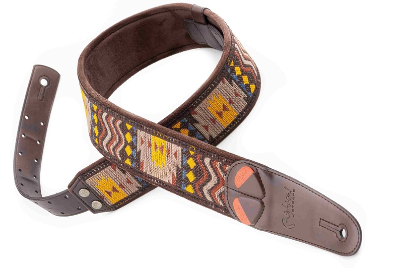Ремень для гитары RightOn Straps Mojo Azteca Unique артикул 331603Si-1 фото 4