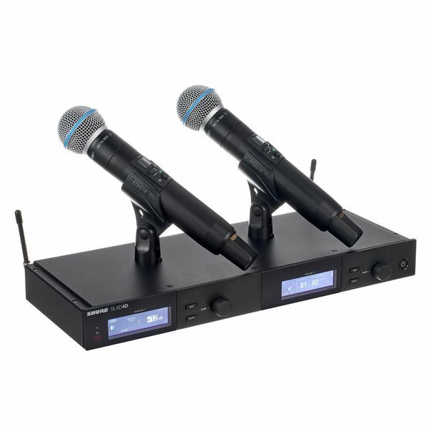 Радиосистема с ручным передатчиком Shure SLXD24DE/B58 H56 (518-562MHz) артикул 331211Si-1 фото 5