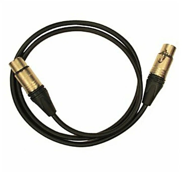 Кабель для радиосистем GS-PRO miniJackSt-screw - XLR3M (CL 100) 1 метр black артикул 313815Si-1