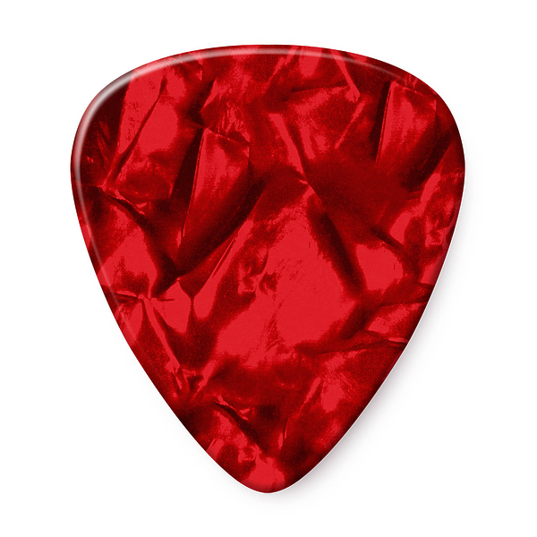 Медиаторы Dunlop 483P09XH Celluloid Red Pearloid Extra Heavy (12 шт) артикул 312910Si-1 фото 3