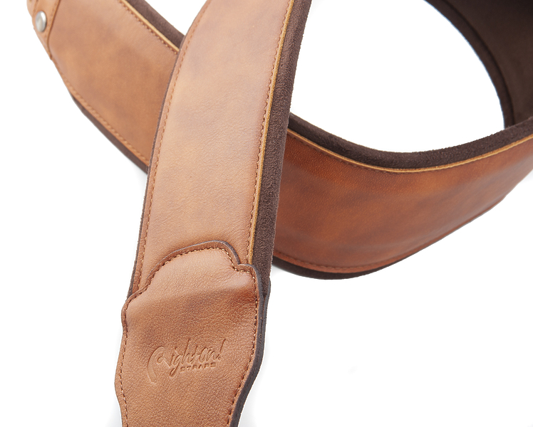 Ремень для гитары RightOn Straps Groove Smooth Woody артикул 331624Si-1 фото 3