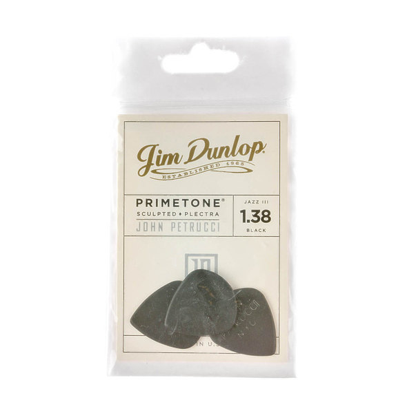 Медиаторы Dunlop 518PJPBK John Petrucci Primetone Jazz III (3 шт) артикул 319464Si-1