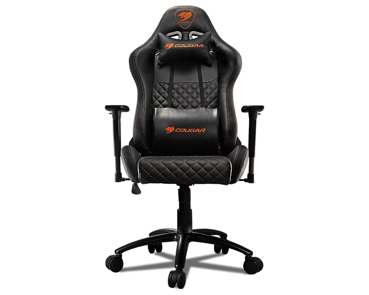 Кресло компьютерное игровое Cougar RAMPART Black артикул 312579Si-1 фото 3